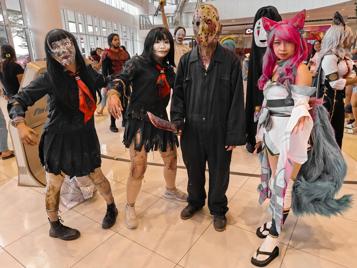 Scary and cool costumes littered the SM City Olongapo Central during the Halloweekend celebration held in Olongapo City, Zambales on October 31, 2025.