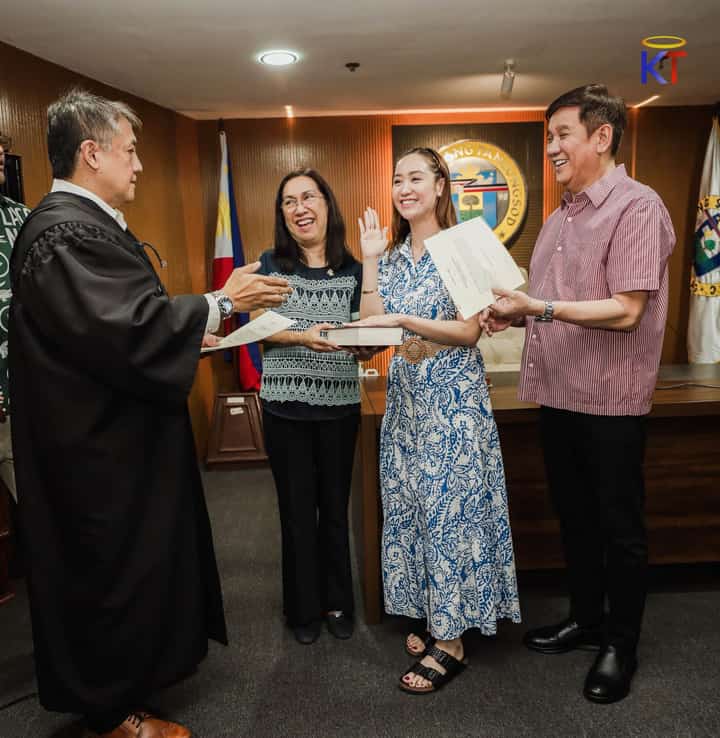 Vice Mayor Katrina Theresa “KT” Angeles has sworn in as the new mayor in Tarlac City on October 30, 2025.