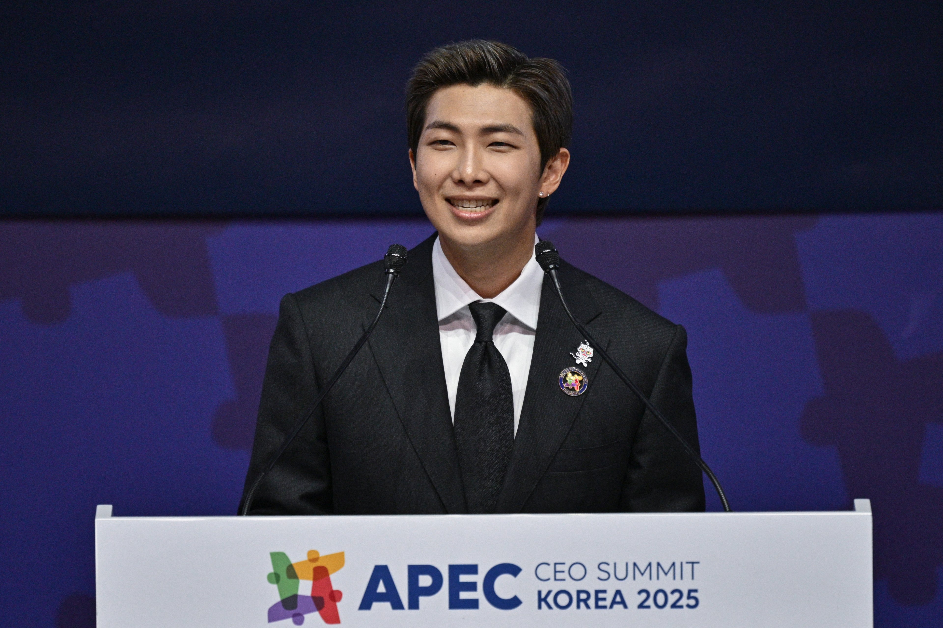 BTS’ RM calls on art and culture investments