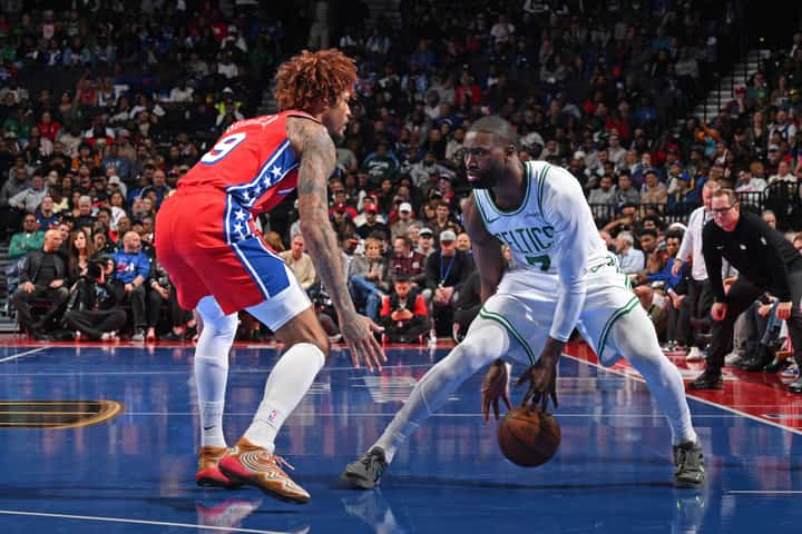 Celtics hand Sixers first defeat
