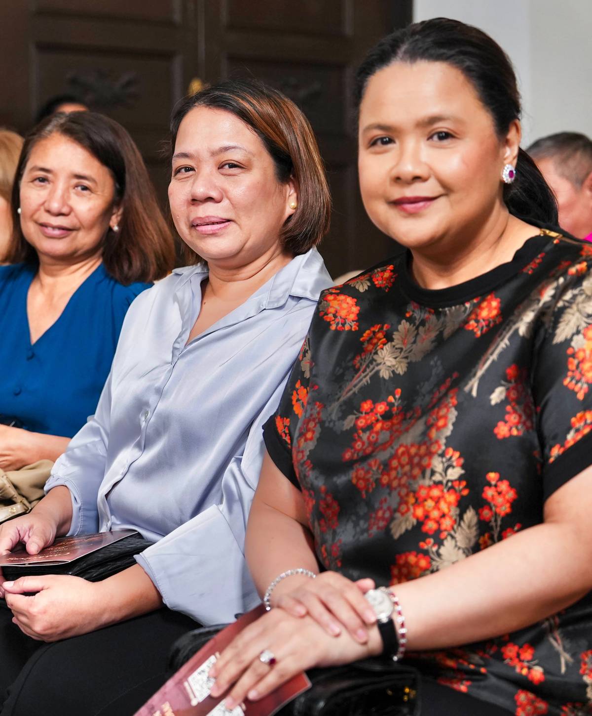 Ma. Carissa O. Coscolluela, Noreen Orense and Elvira Manibo.