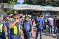 Acting PNP Chief, Police Lieutenant General Jose Melencio Nartatez Jr. personally inspected Manila North Cemetery on Saturday to ensure a safe Undas 2025.