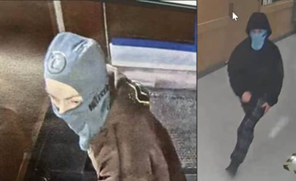 Suspects caught in surveillance images near the scene.