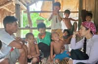 Amongst the Hanunuo Mangyan community.