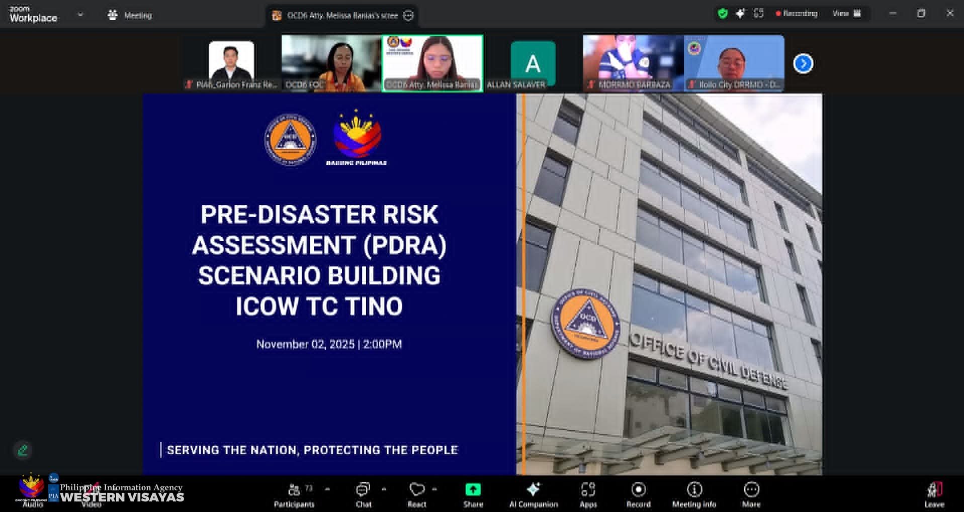 RDRRMC warns of two possible paths for Typhoon Tino