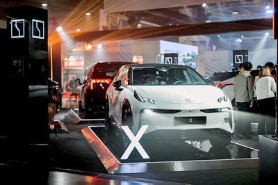 Zeekr shows full range of EVs