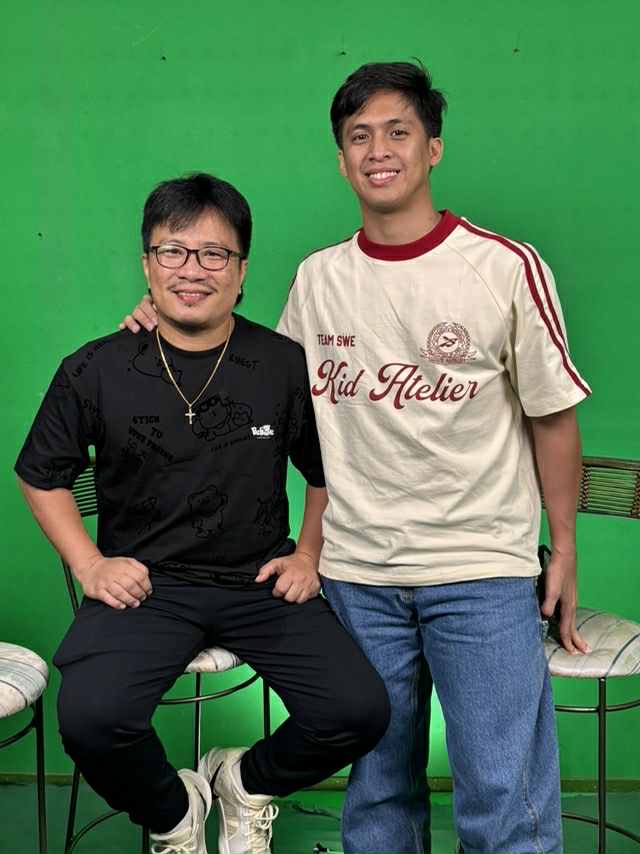 ANDREI Caracut (right) is grateful for the support that Eric Nanas has been giving them in their PBA Philippine Cup campaign.