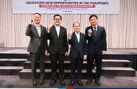 Special Assistant to the President for Investment and Economic Affairs, Secretary Frederick Go (2nd from left), and Philippine Economic Zone Authority director general Tereso Panga (3rd from left), attend high-level business forum titled “Unlocking New Opportunities in the Philippines: A Roundtable for South Korean Investors,” at the sidelines of President Ferdinand R. Marcos Jr.’s visit to South Korea for the APEC 2025 Summit.