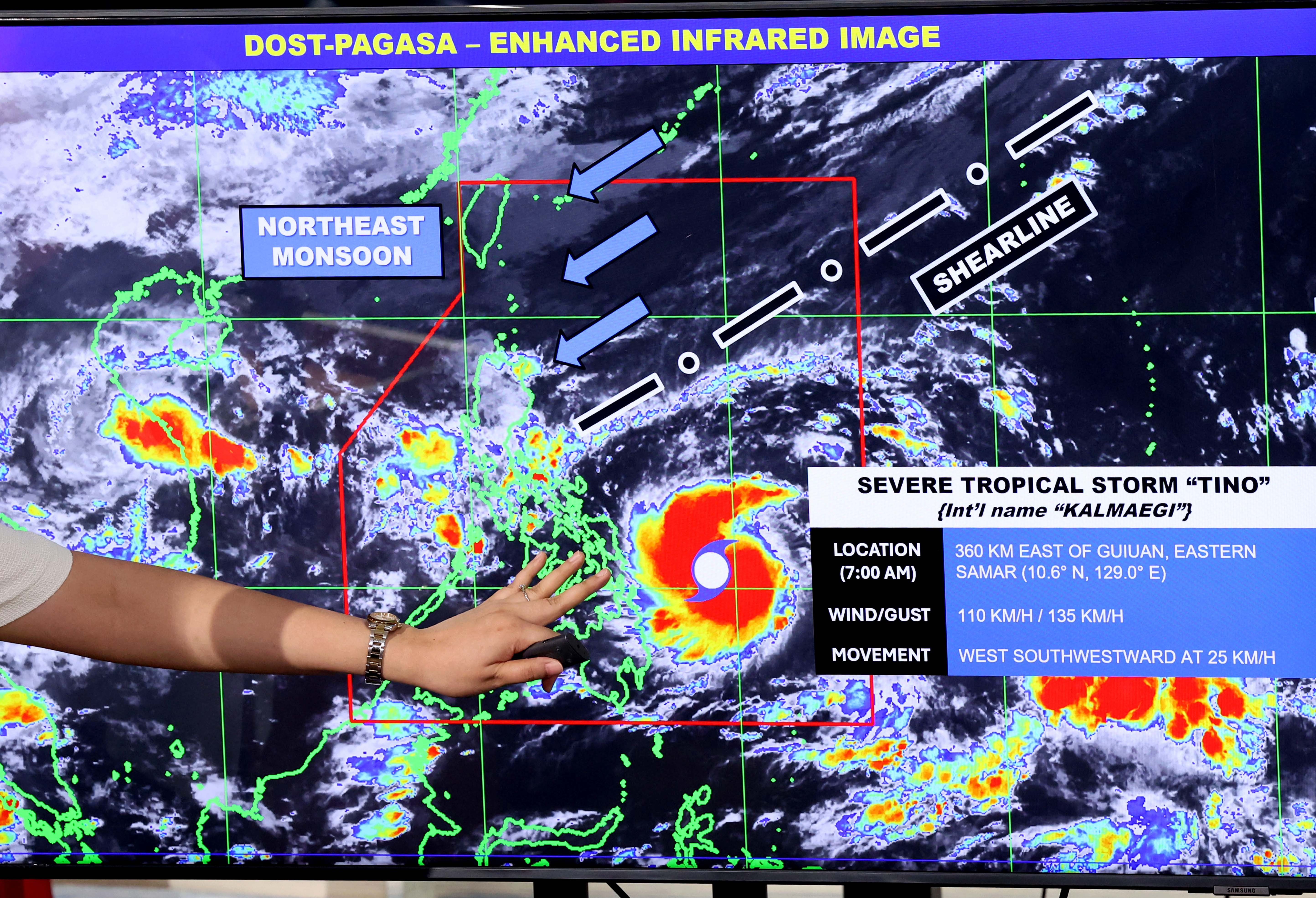 Typhoon ‘Tino’ barreling toward Iloilo