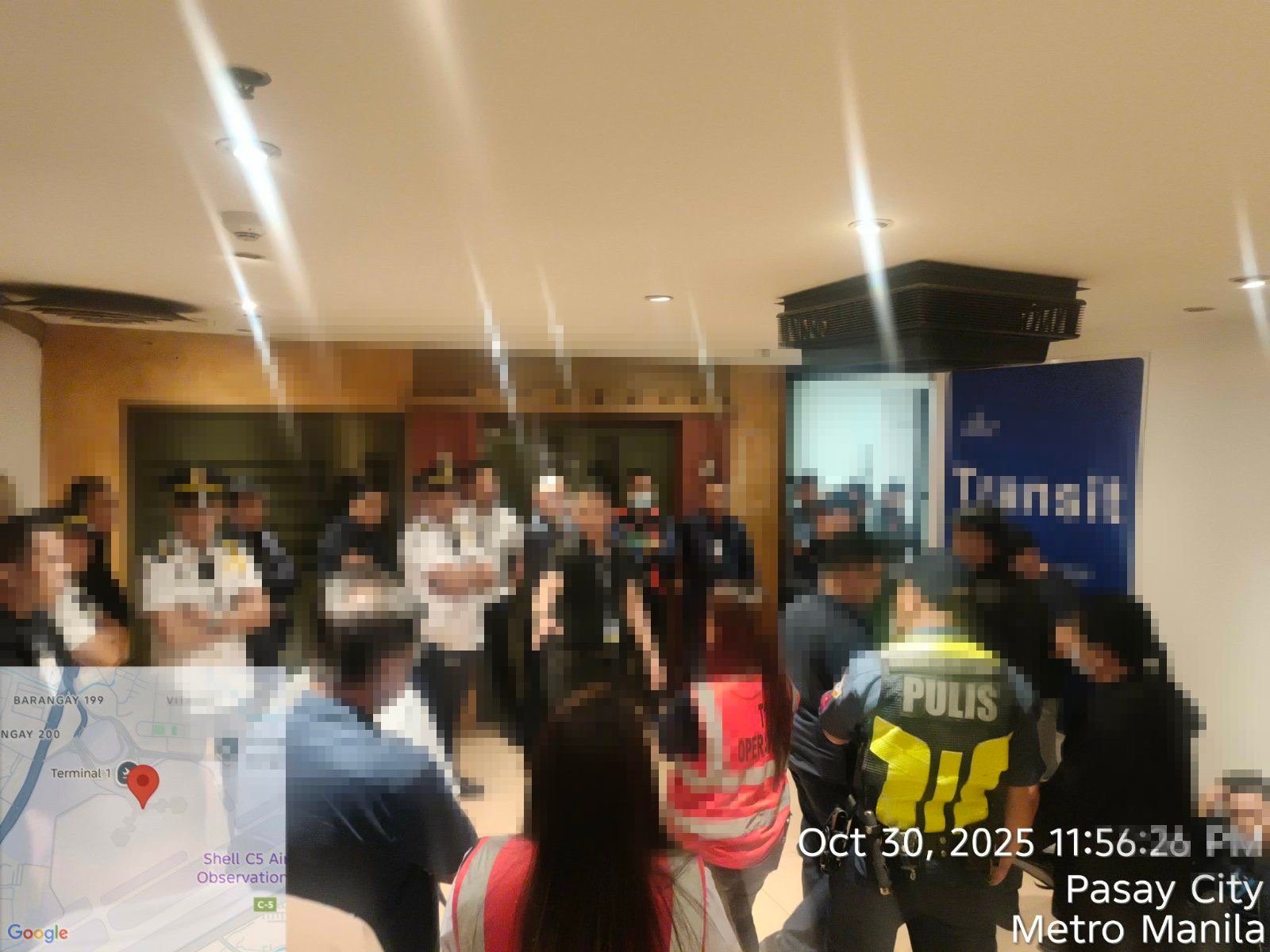 Cameroonian passenger goes berserk at NAIA Terminal 1, injures guards