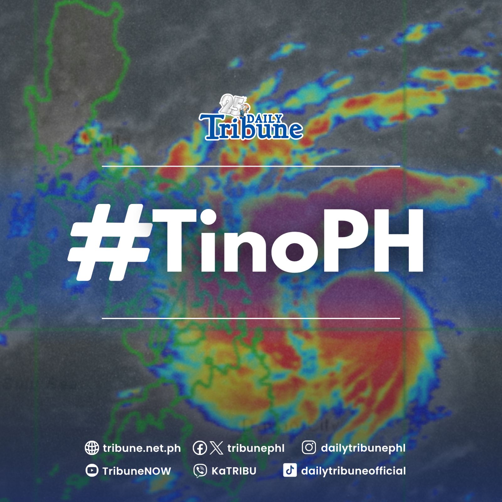 PAGASA: Tino to hit Visayas, Mindanao overnight before exiting PAR