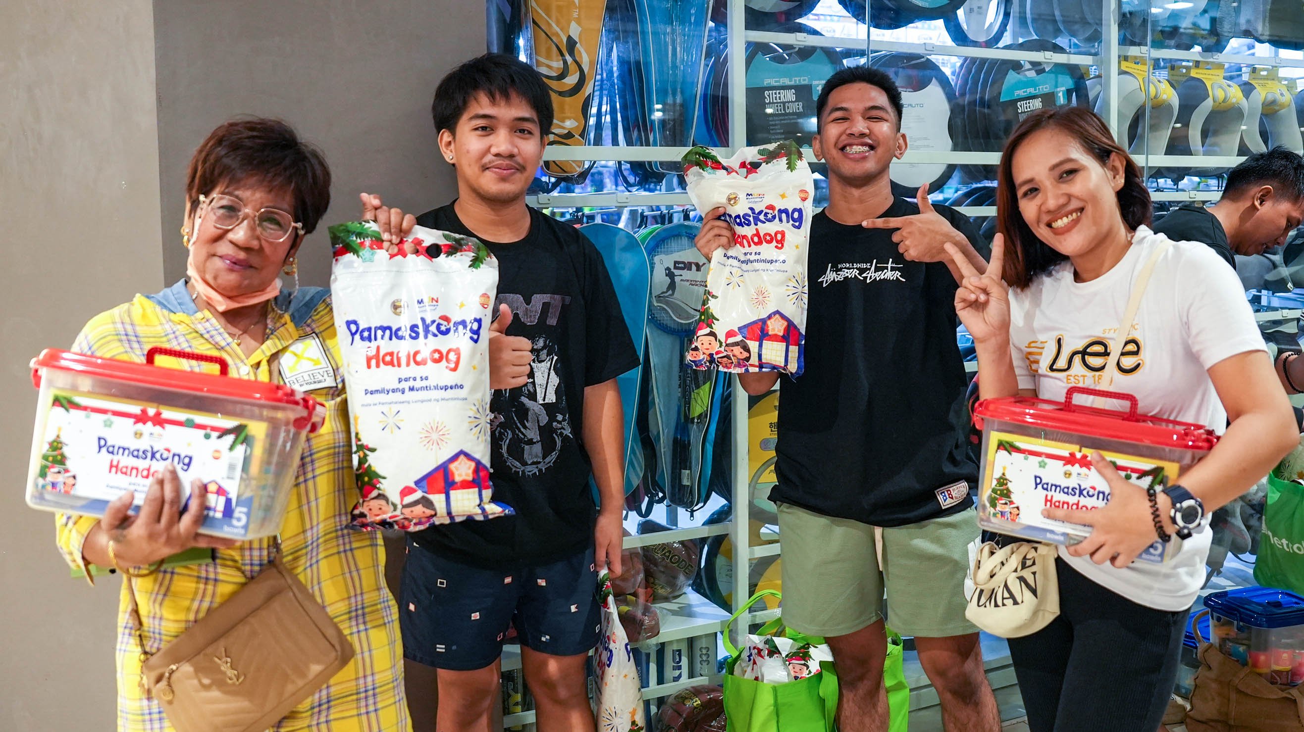 Muntinlupa begins 3rd year of Pamaskong Handog distribution