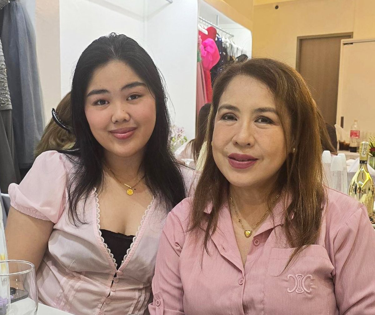 Alysa and Rheza Magno.