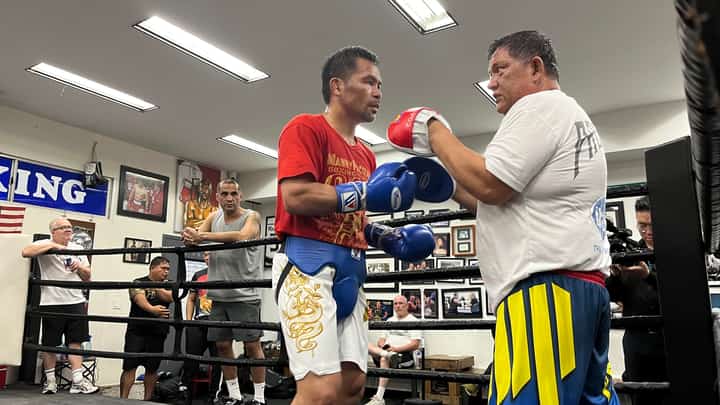 Manny Pacquiao and longtime trainer Buboy Fernandez have been a perfect blend all these years.