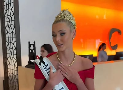 Miss Universe Viktoria Theilvig walks out as Nawat berates Mexico rep