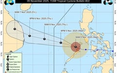 #TinoPH slightly intensifies as it moves away from Palawan — PAGASA