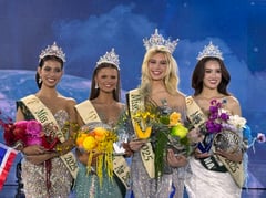 Natalie Puskinova of Czech Republic crowned Miss Earth 2025 in historic 'Silver Lining' edition