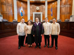 Gesmundo administers oath to four new CA, Sandiganbayan justices