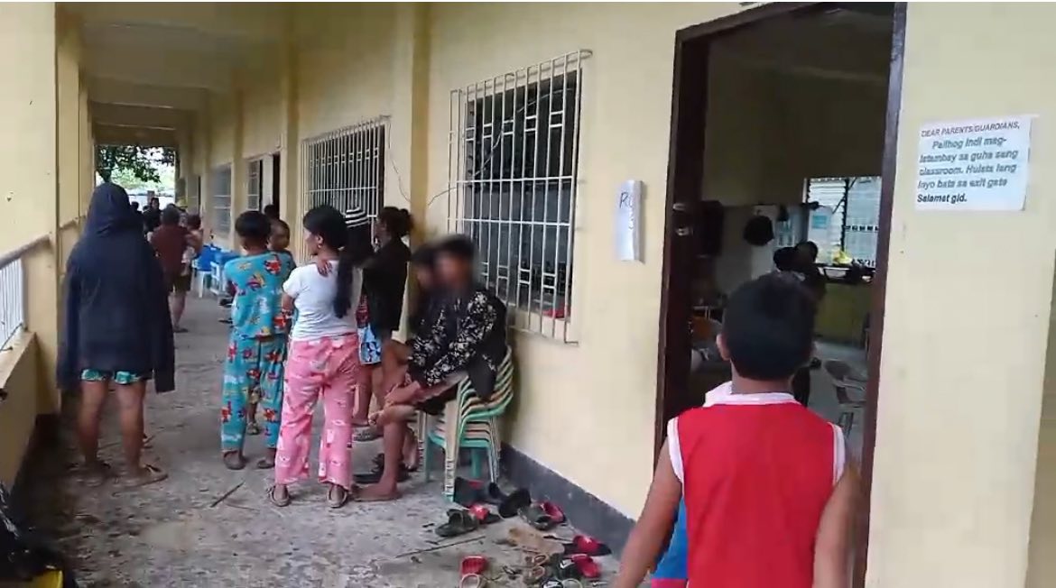 817 Schools in Western Visayas used as evacuation centers amid Typhoon #TinoPH