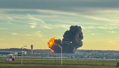 Engine fell off cargo plane before deadly crash