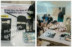 Pilar police seize drugs, firearm in dawn raid