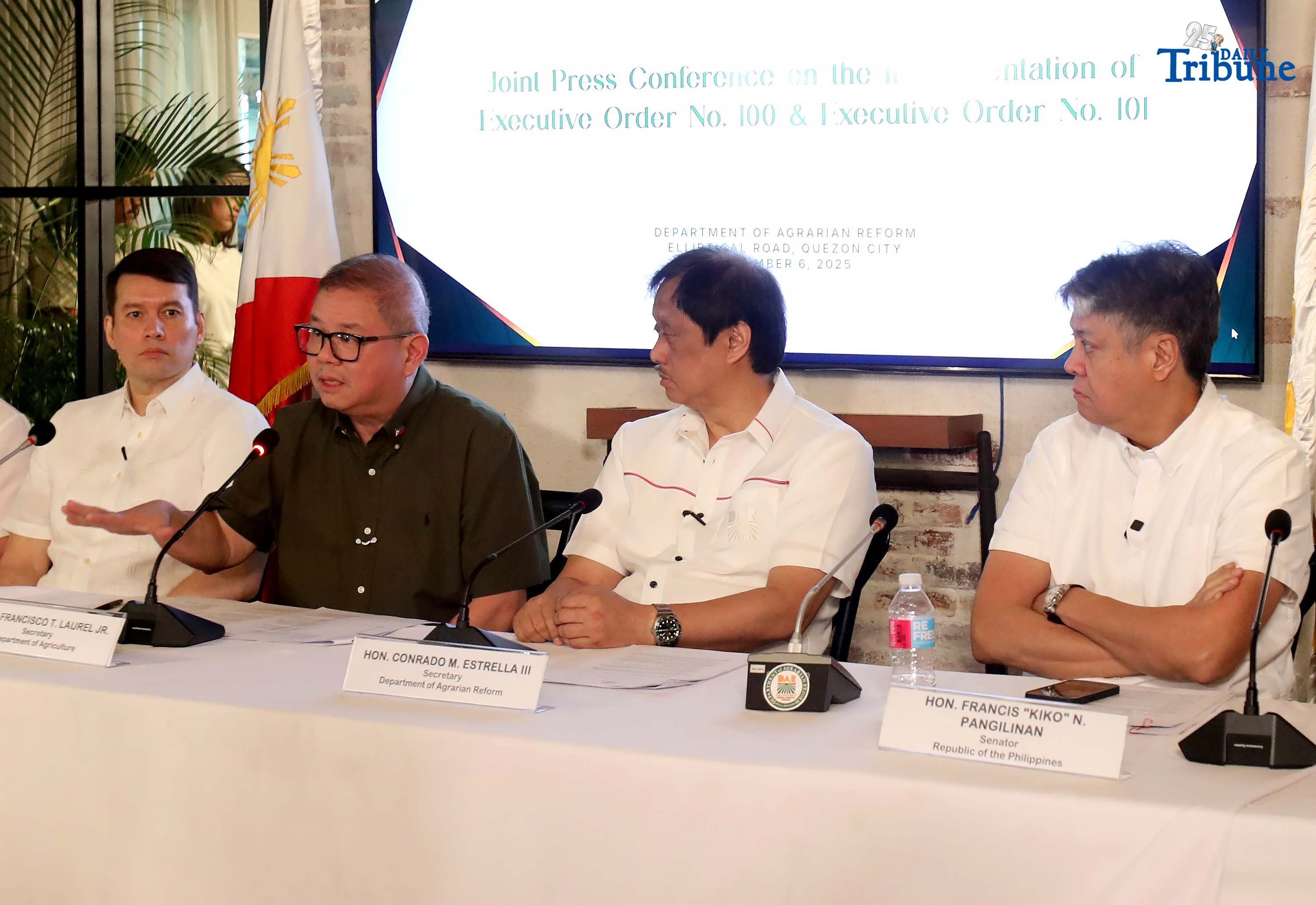 DA, DAR Joint press con