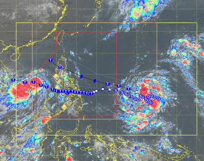 Tropical storm ‘Fung-Wong’ intensifies, may enter par as #UwanPH by Friday