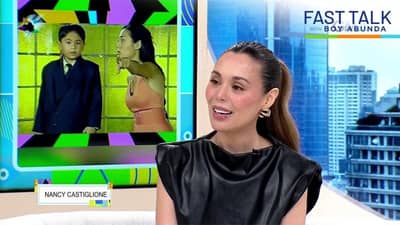 Nancy Castiglione shares her life story away from the spotlight on Fast Talk with Boy Abunda.