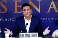 Senate Majority Leader Juan Miguel Zubiri