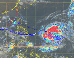 'Fung-Wong' upgraded to severe tropical storm; may become super typhoon