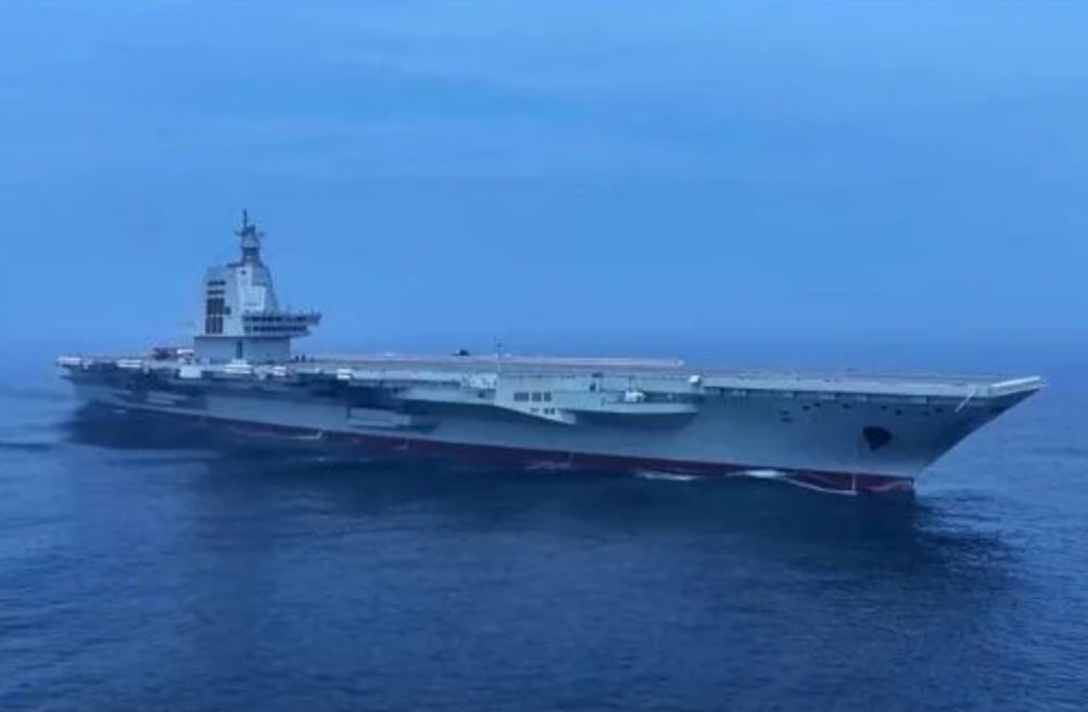China’s third aircraft carrier enters service