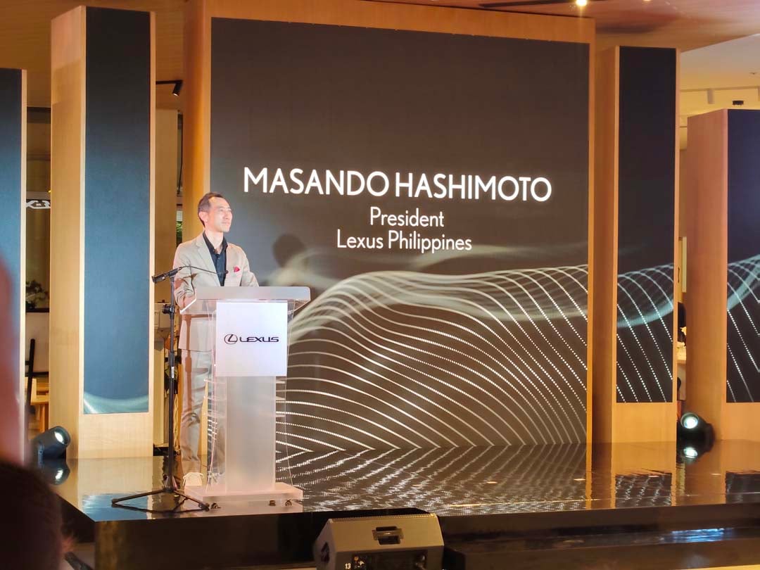 MASANDO Hashimoto, president of Lexus Philippines, shares the brand’s continued growth and its direction toward innovation and sustainability.