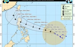 PAGASA warns of heavy rain across Luzon, Visayas Sunday