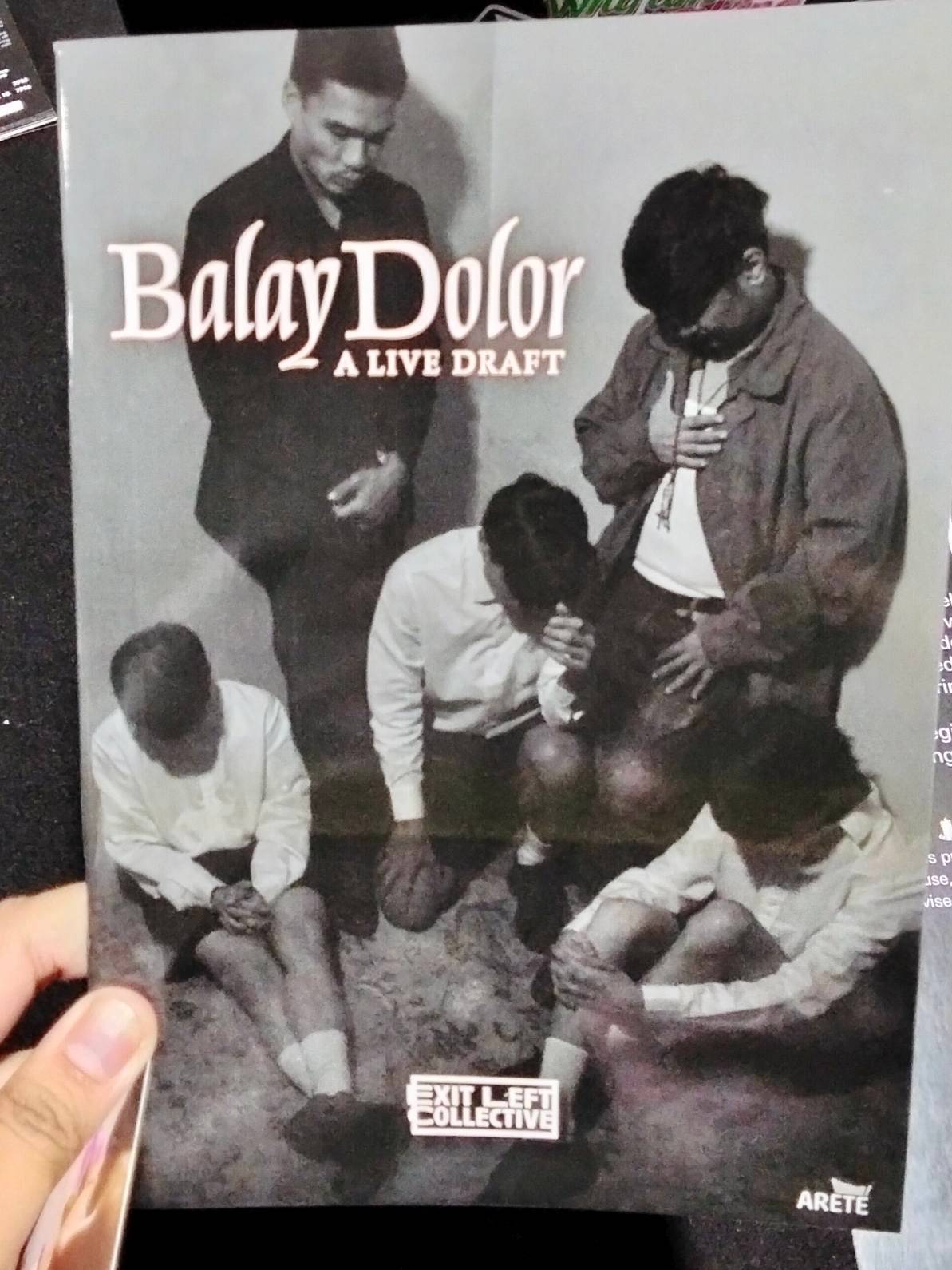 Theatre program available for purchase at only P350.