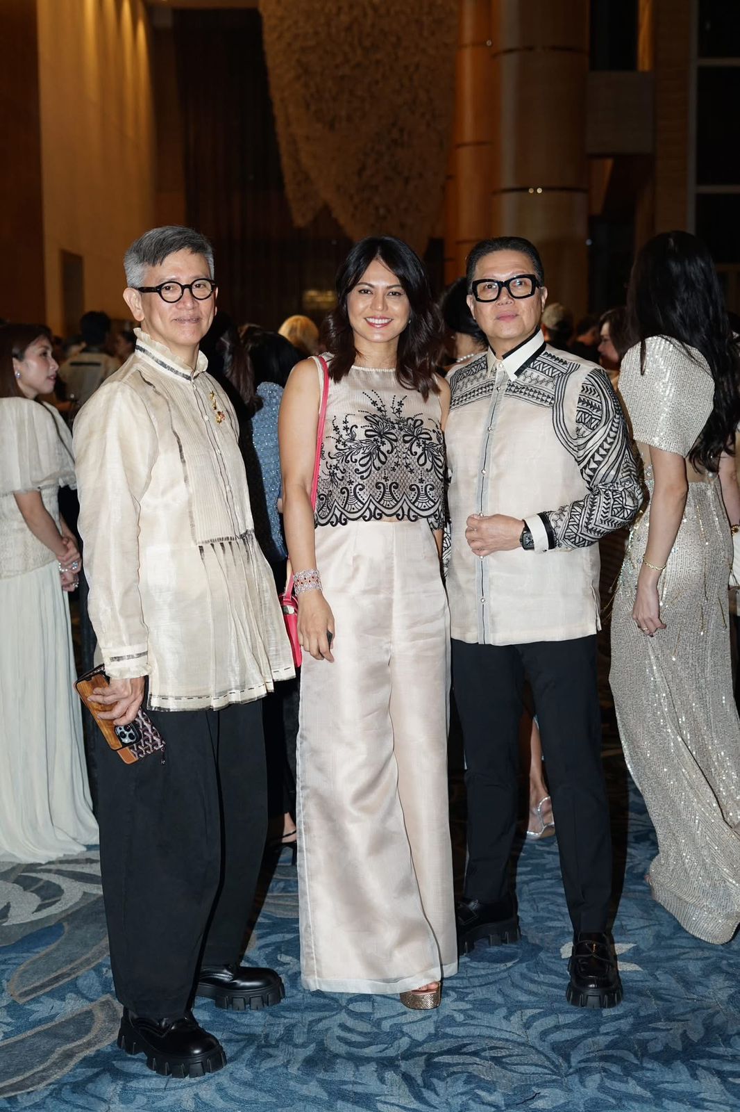 Doy Navarette, Faye Yumang and Nesti Serrano.