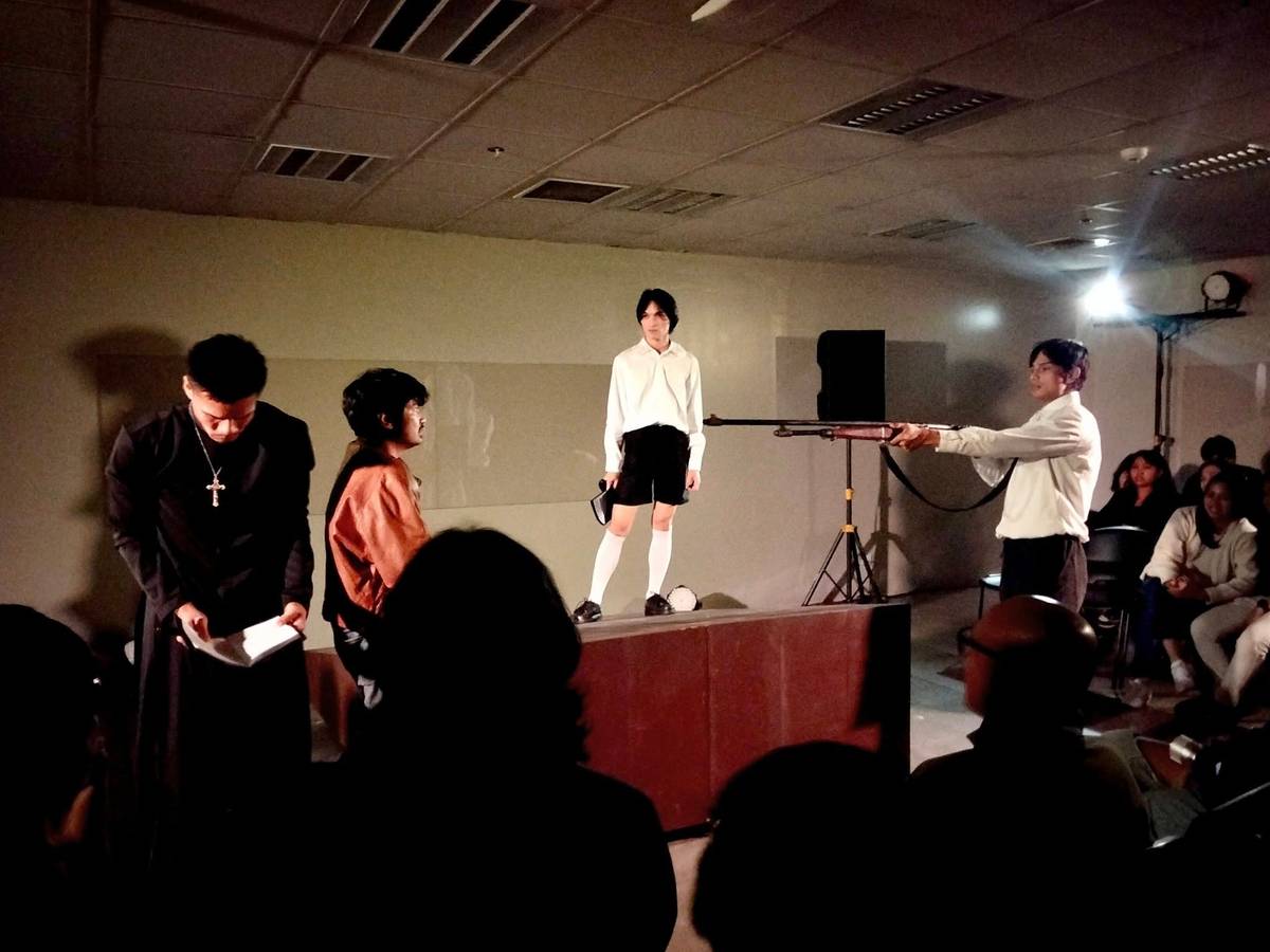A tense, emotional scene of reckoning in Act 2 of 'Balay Dolor: A Live Draft.'