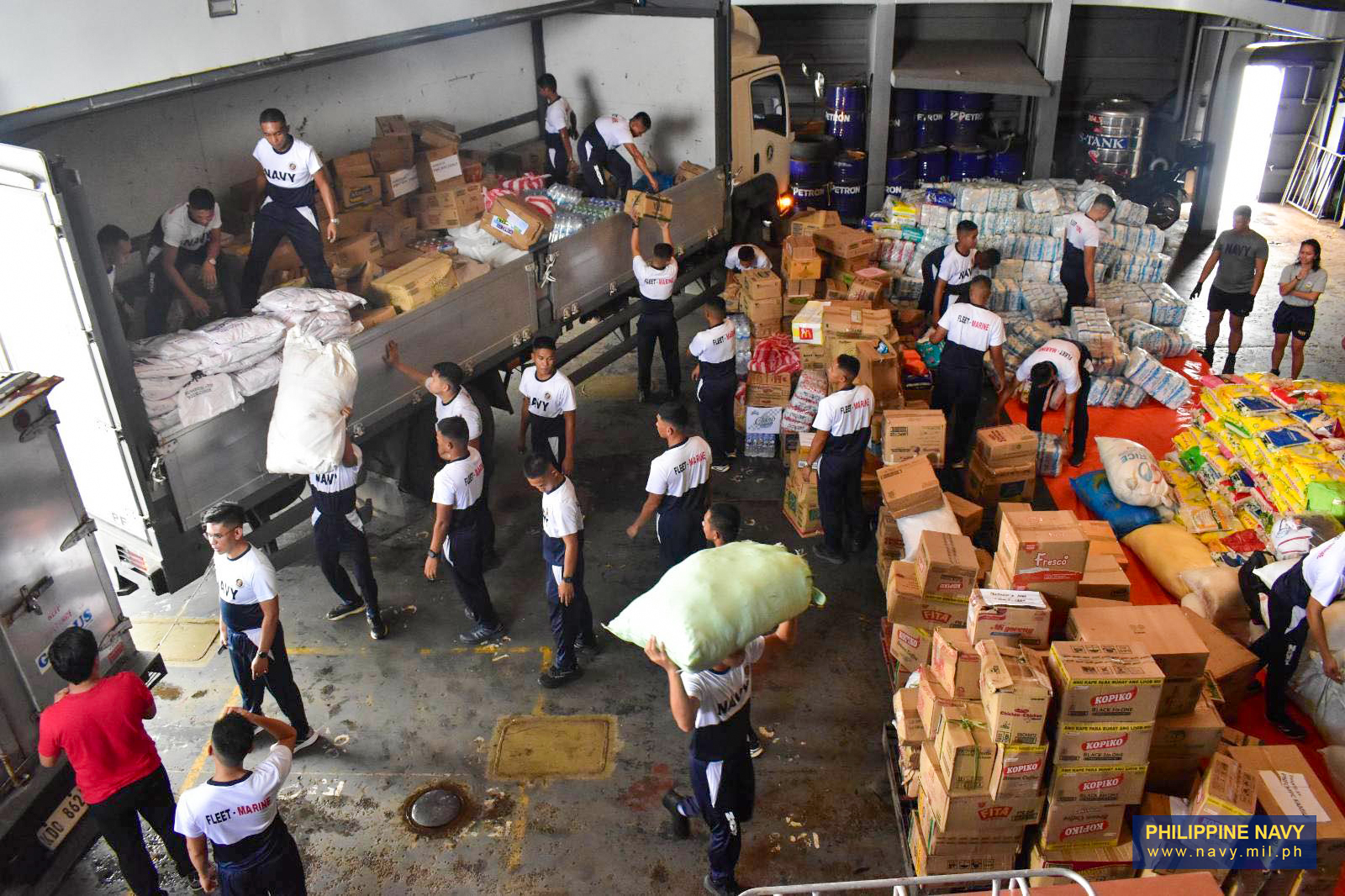 Navy places BRP Bacolod on standby for relief mission amid Super Typhoon #UwanPH