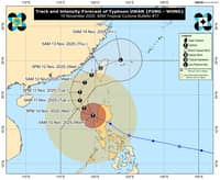 #UwanPH maintains strength, heavy rains, strong winds expected across Philippines
