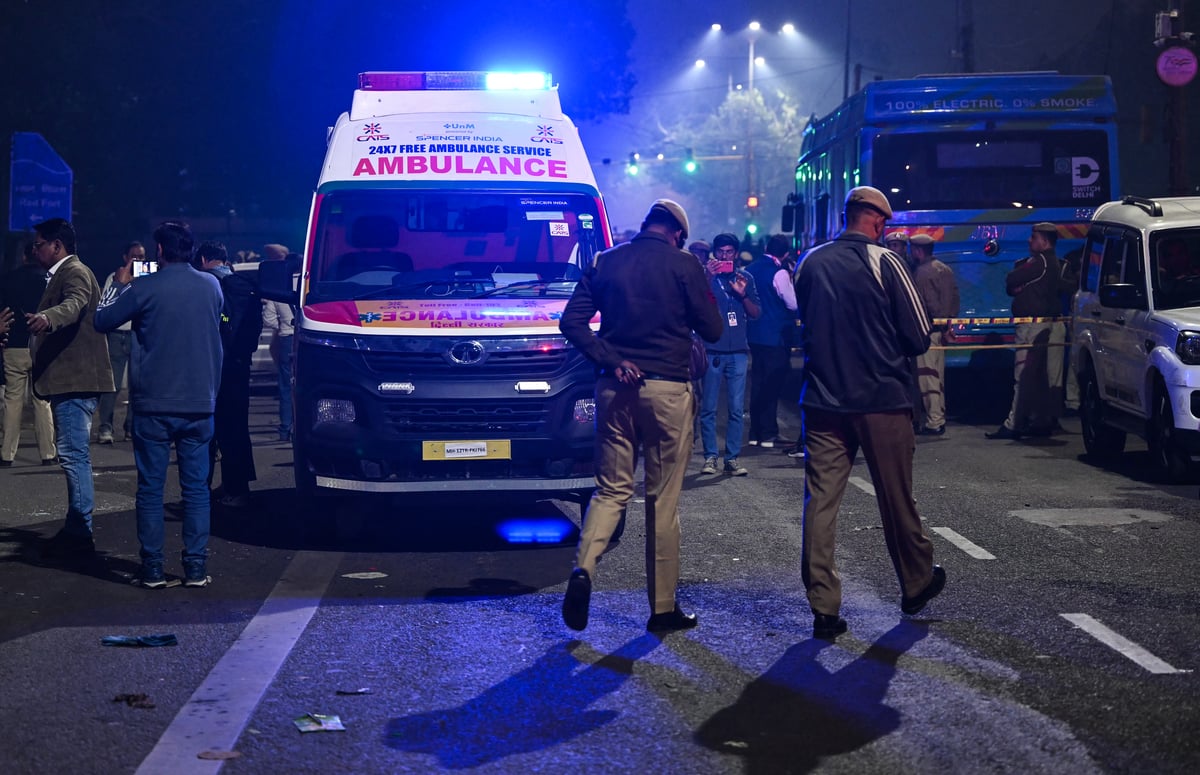 Indian capital car blast kills at least eight