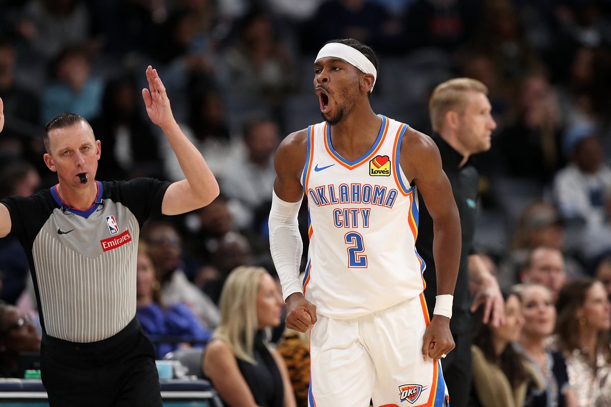 Rolling Thunder: Shai sizzles, lifts Oklahoma City past Memphis