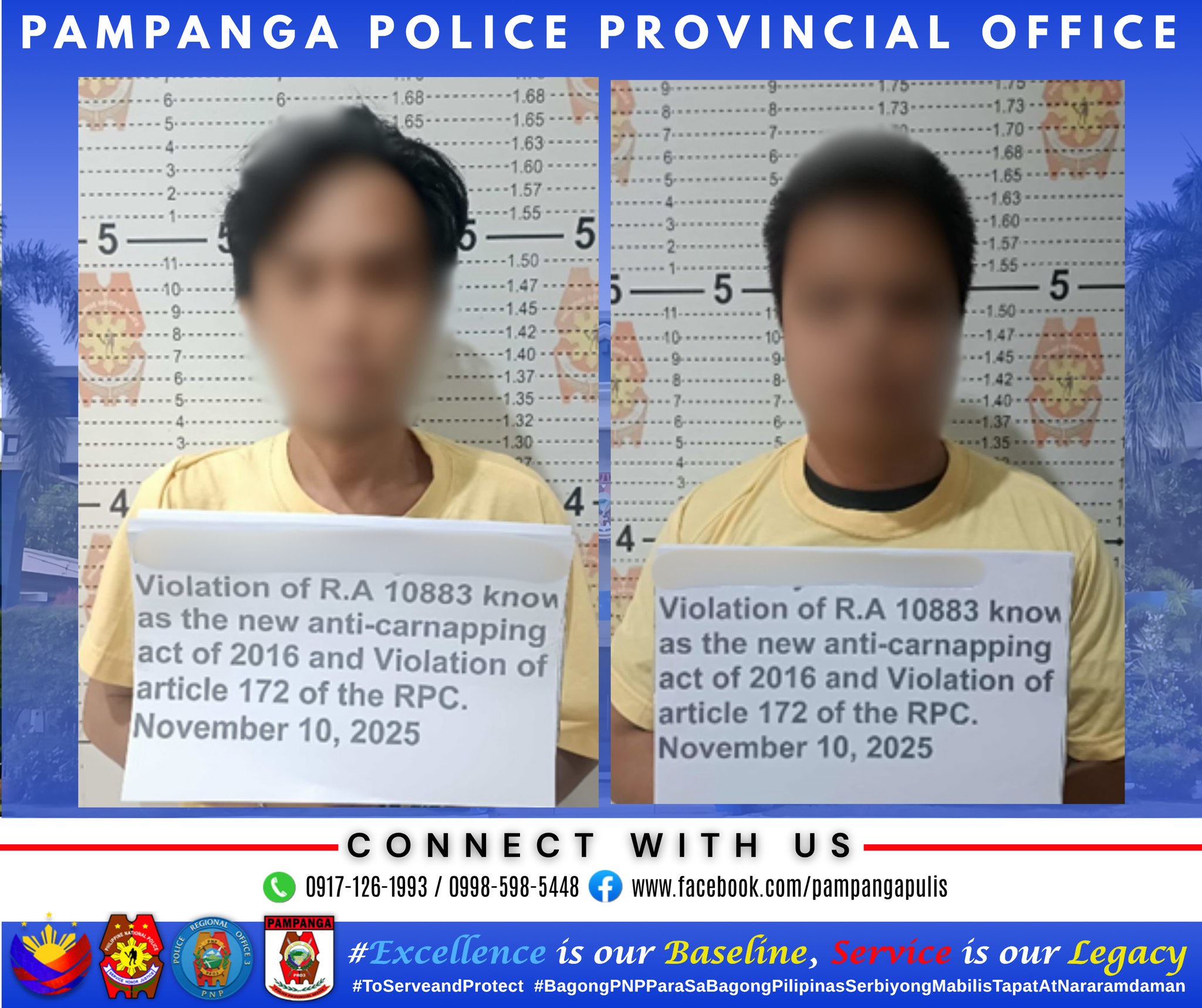 Two arrested in Pampanga motorcycle entrapment operation