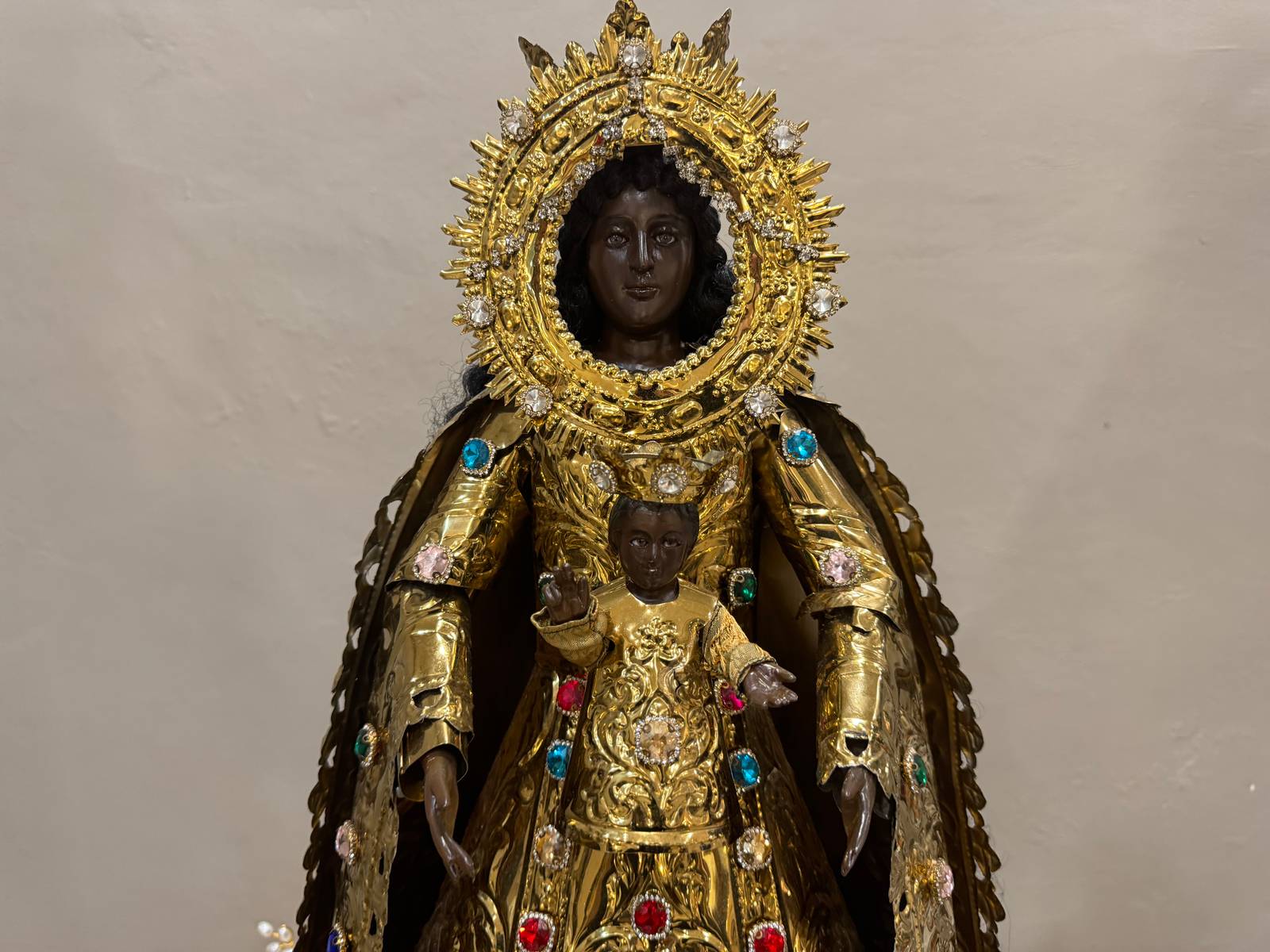 Patron Saints and Religious Images from different Parishes and Privately owned are now in display at Patrones Y Titulares Exhibit