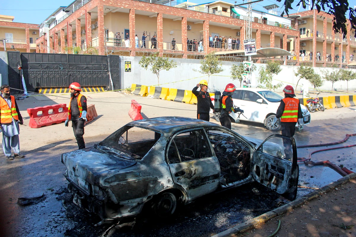 Shock follows carnage after suicide bombing in Islamabad