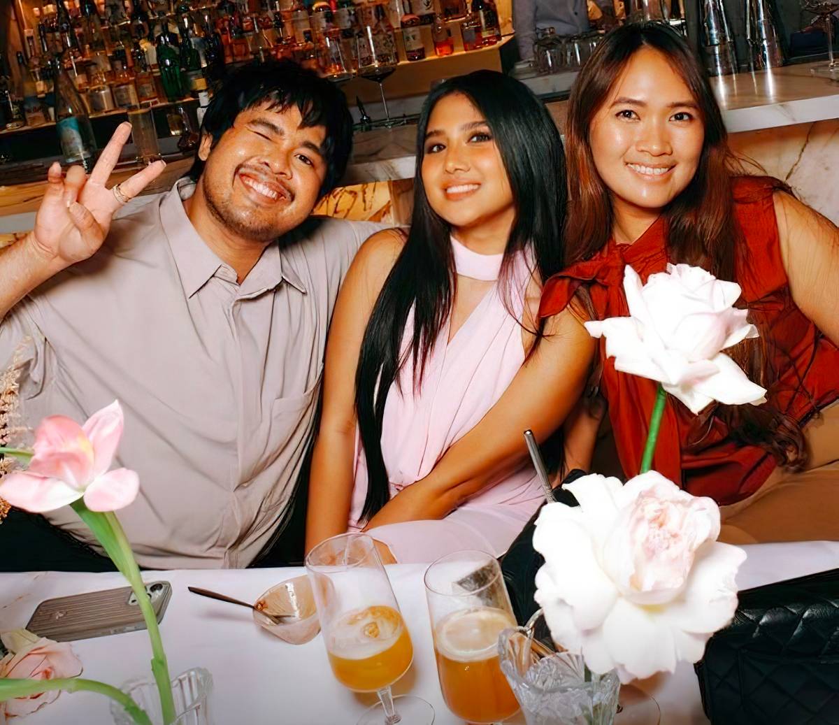 Mik Primacio, Ashley Garcia and Dianne San Pedro.