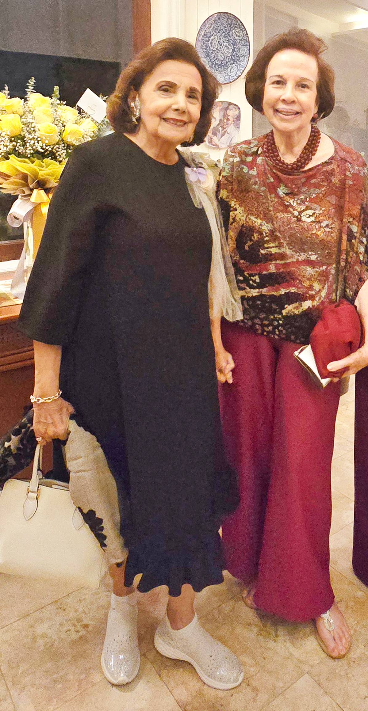 Teresin with loyal companion Rosebud Sala.