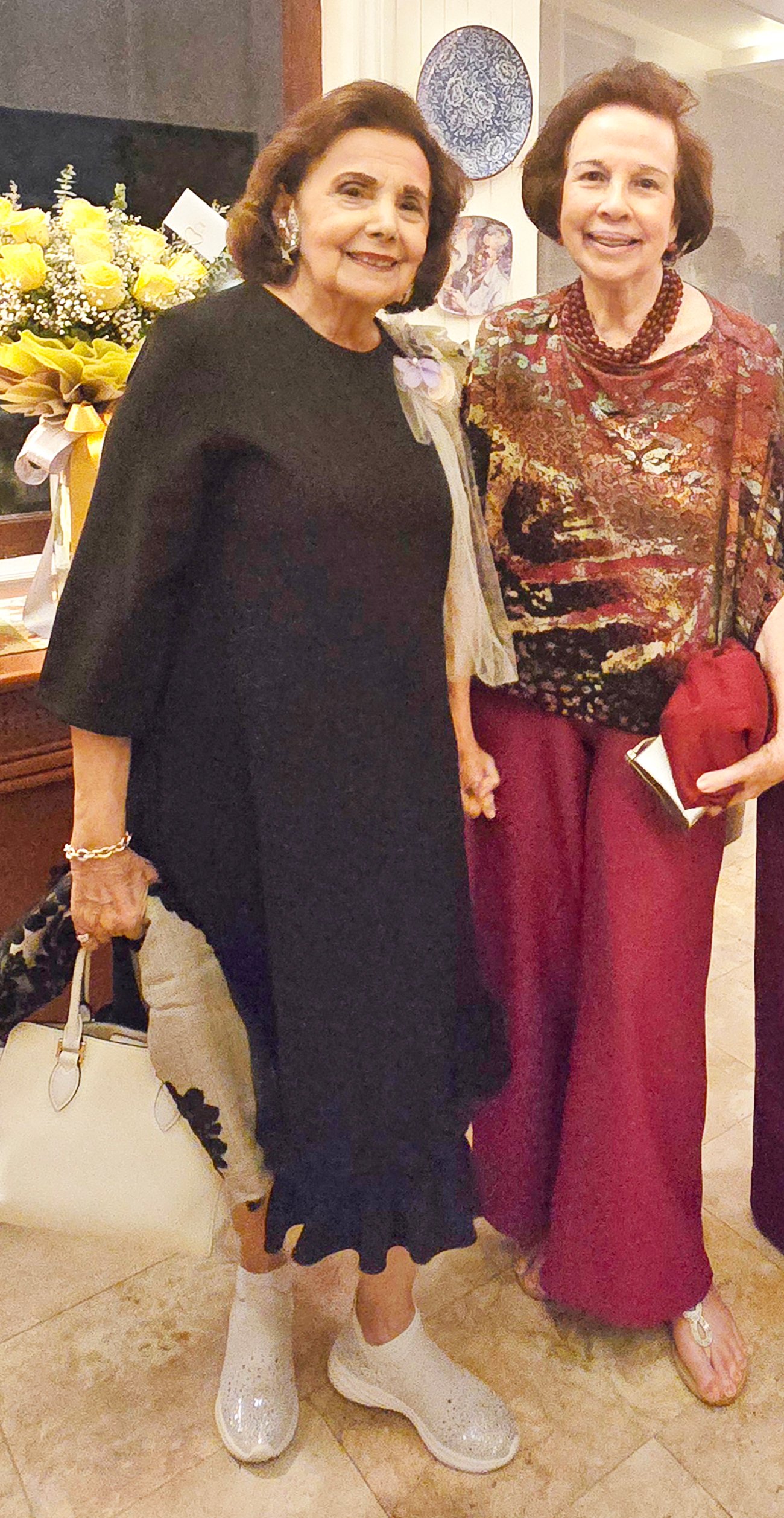 Teresin with loyal companion Rosebud Sala.