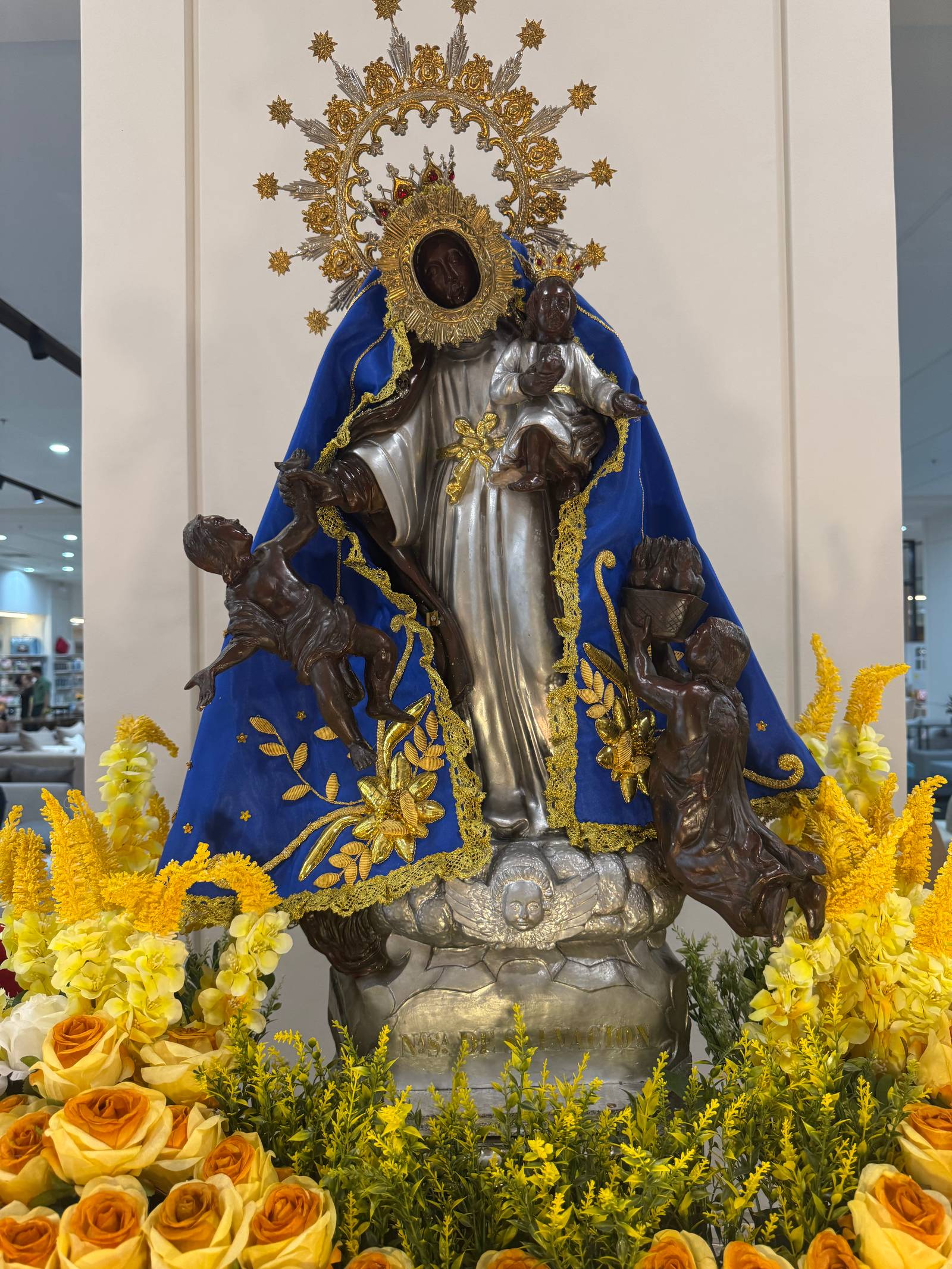 Patron Saints and Religious Images from different Parishes and Privately owned are now in display at Patrones Y Titulares Exhibit