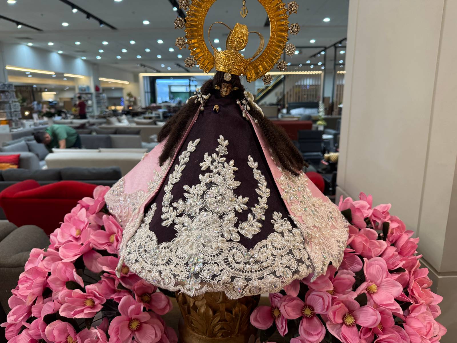 Patron Saints and Religious Images from different Parishes and Privately owned are now in display at Patrones Y Titulares Exhibit