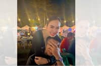 Claudine Barretto and Milano Sanchez.