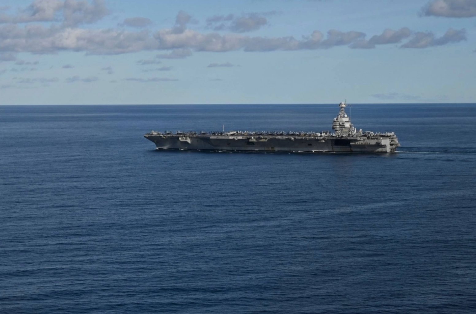 Venezuelan fears attack 
as U.S. aircraft carrier arrives
